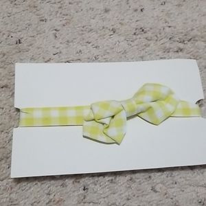 TcP boys yellow gingham bowtie nwt 4 5 6 7 Easter Spring